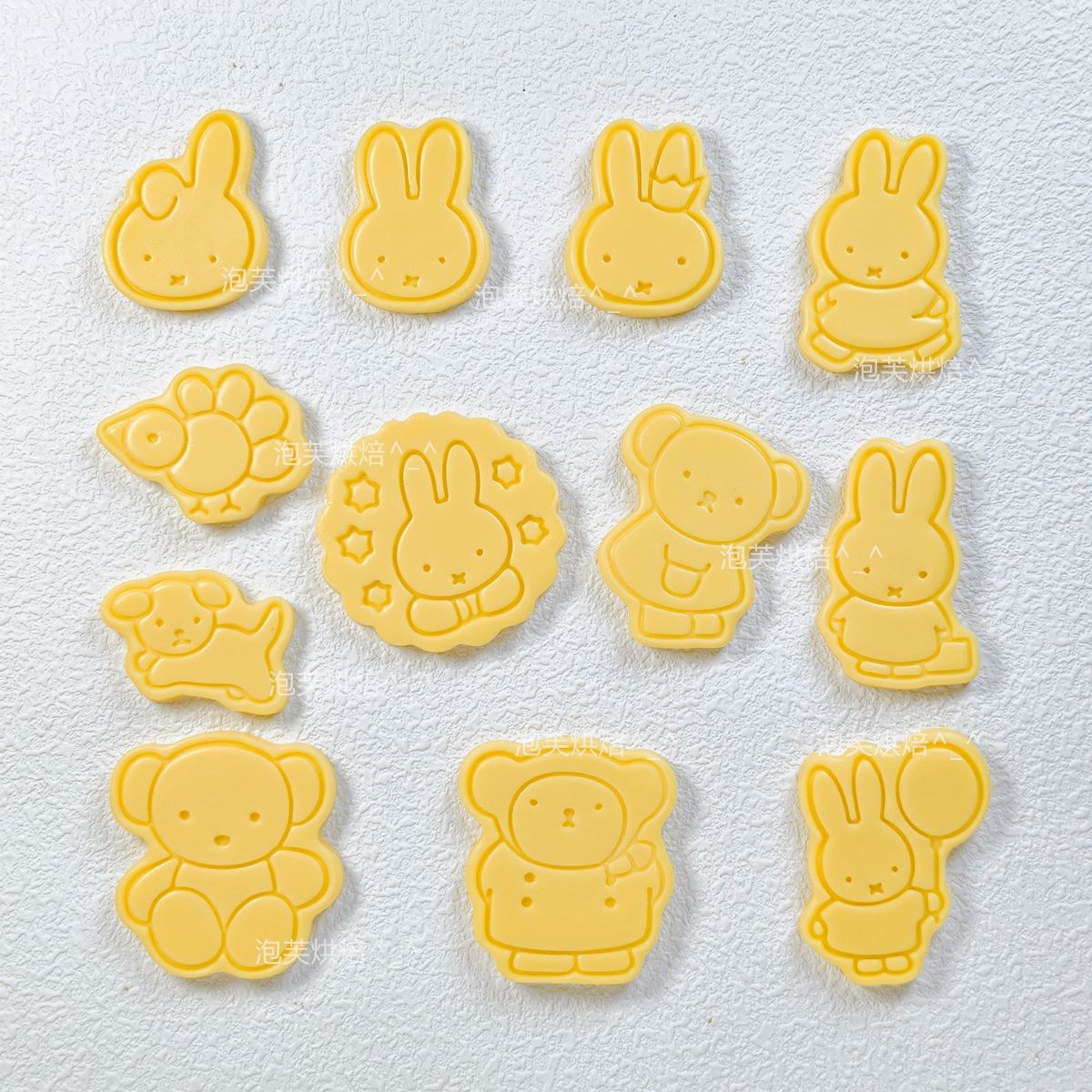 Baking Kitchen Kids - Sevimli 3D Pres Kurabiye Kalıbı Miffy