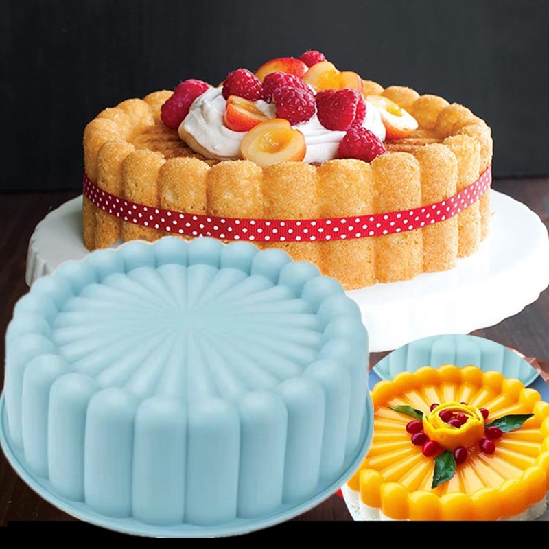 Kitchen Oven Baking Pans - Silikon Charlotte Kek Tava Yapışmaz Pişirme
