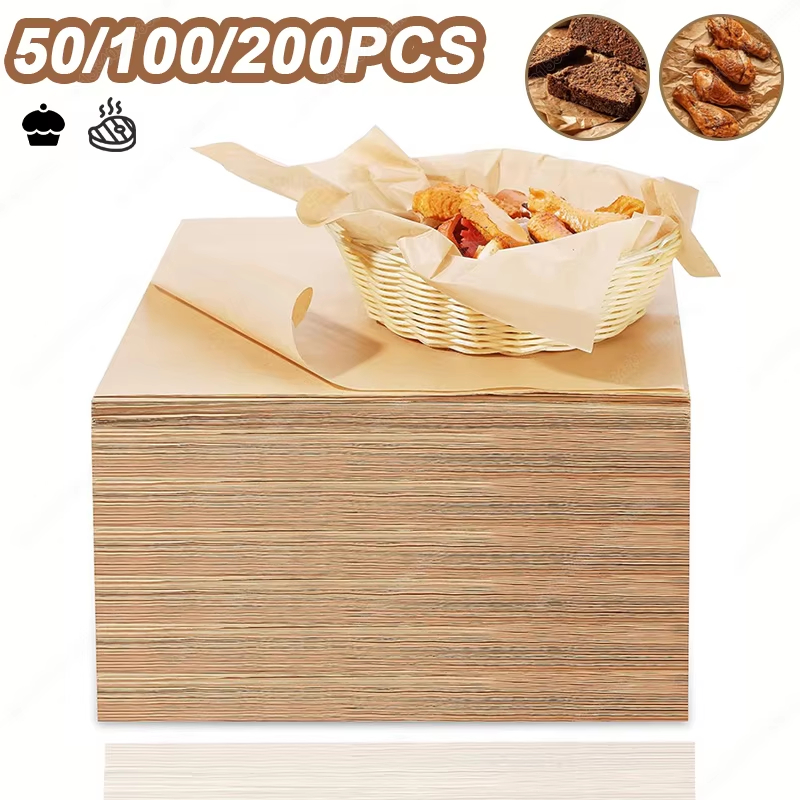 Kitchen Paper For Baking - 50/100/200 adet pişirme kağıdı parşömen fırın
