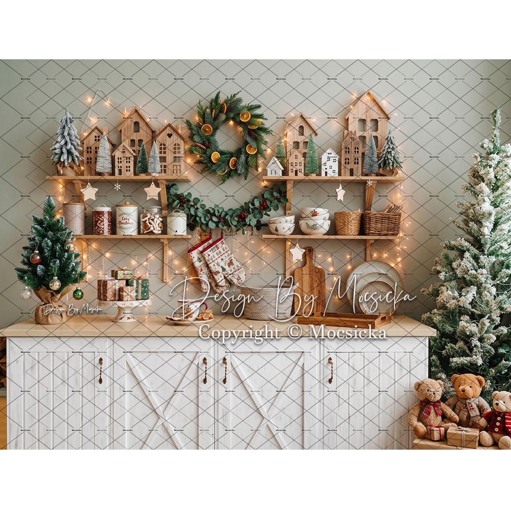 Baking Kitchen Kids - Mocsicka Noel Zencefilli Kurabiye Mutfak Fonu