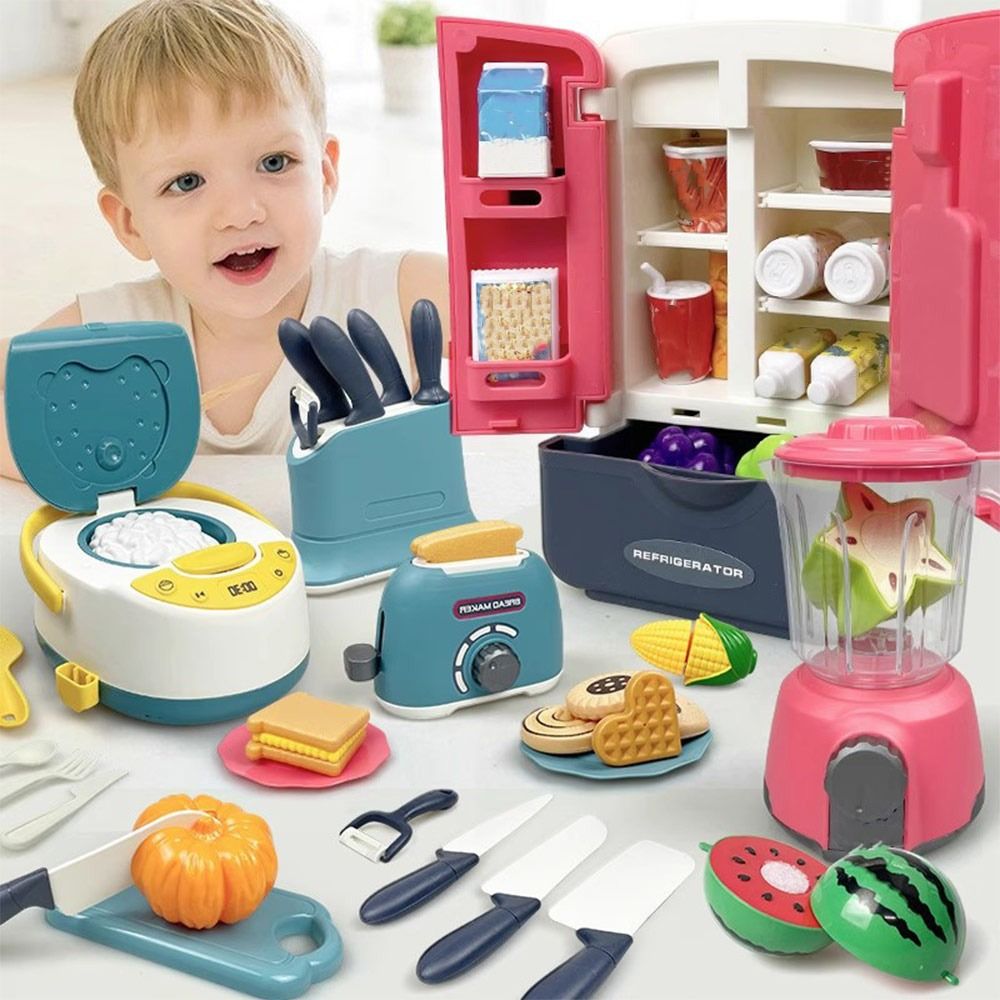 Baking Kitchen Kids - Komik Çok Renkli Pişirme Oyun Seti