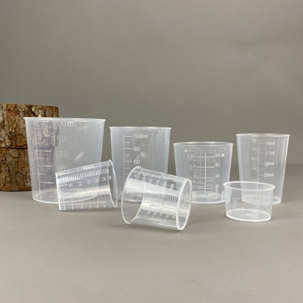 Kitchen Baking Containers - Sıvı Kabı Temizle Dereceli Ölçüm Kabı