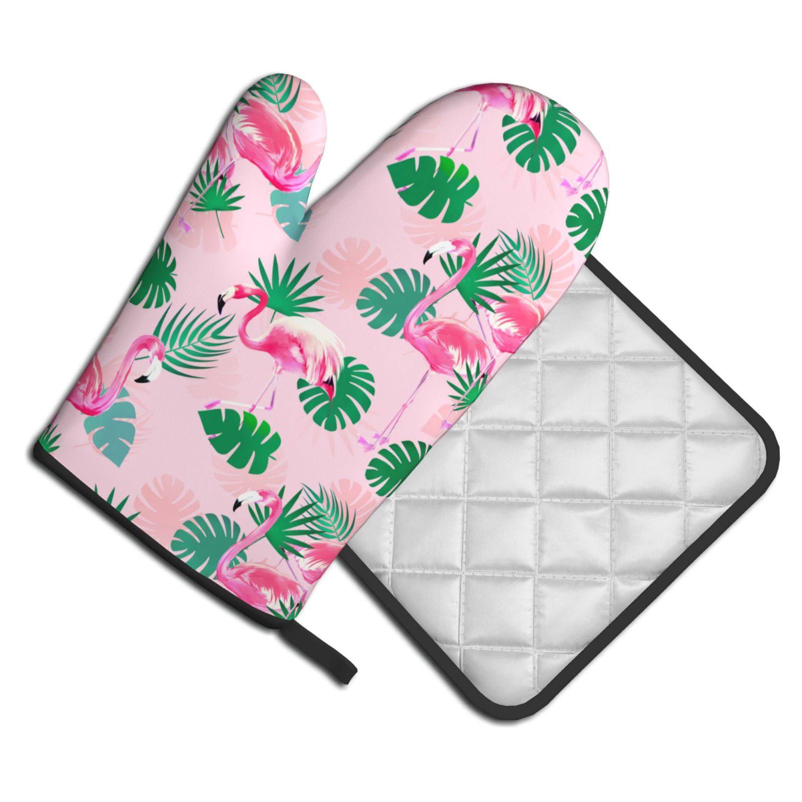 Kitchen Baking Counter - Flamingo Fırın Eldiveni ve Tencere Tutucular