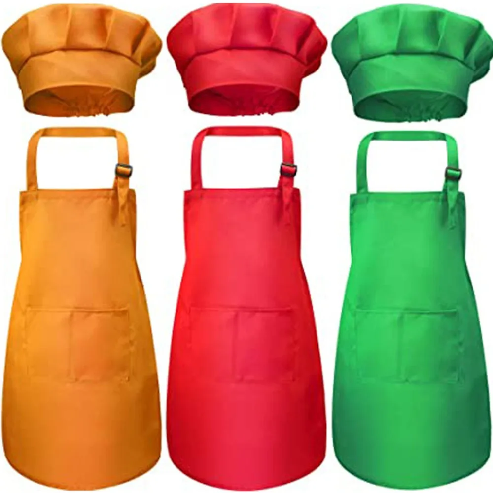 Baking Kitchen Kids - Çocuk Şef Önlüğü Ön Cepli Önlük